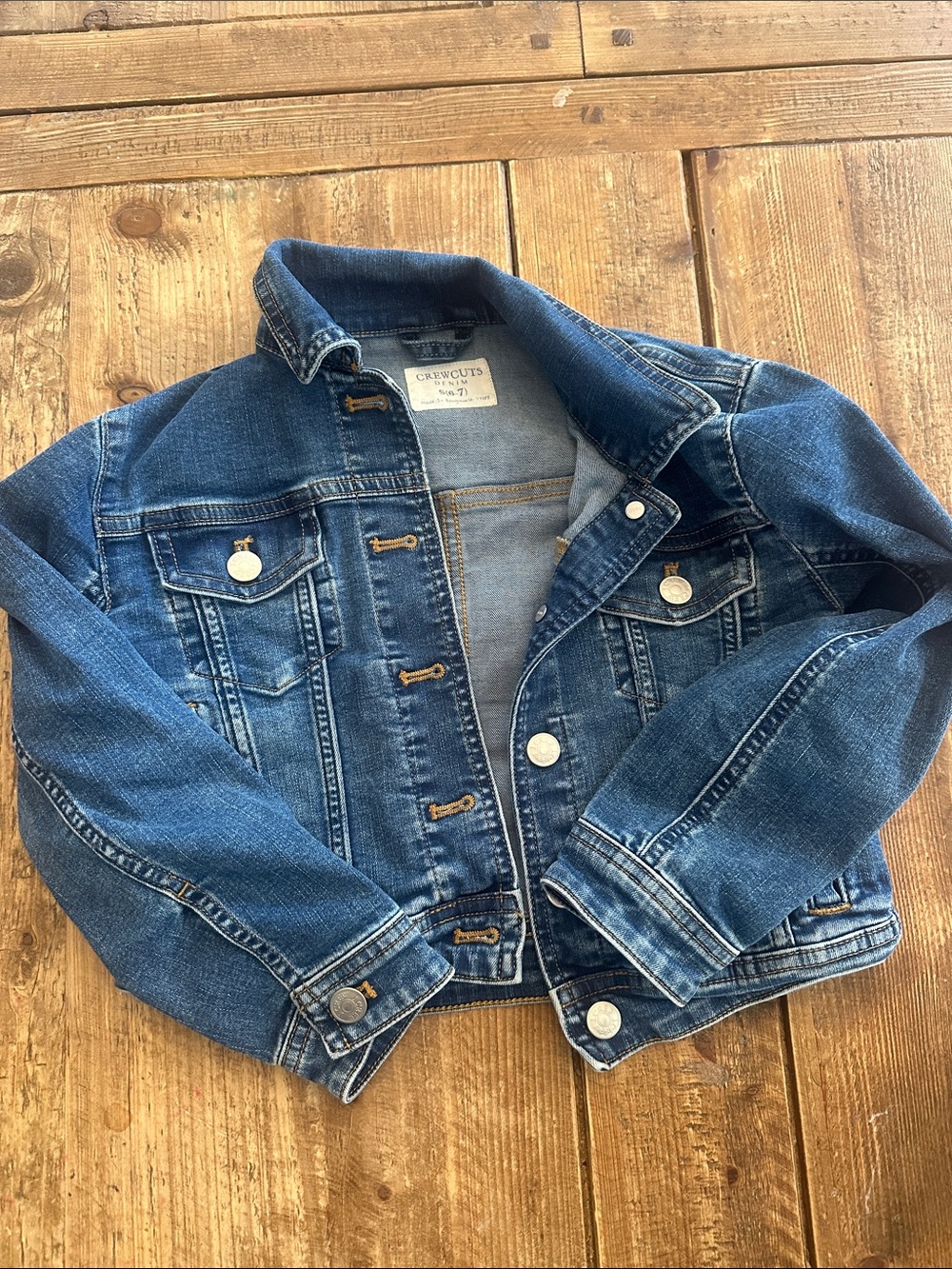 J. Crew Kids Denim Jean Jacket - Blue